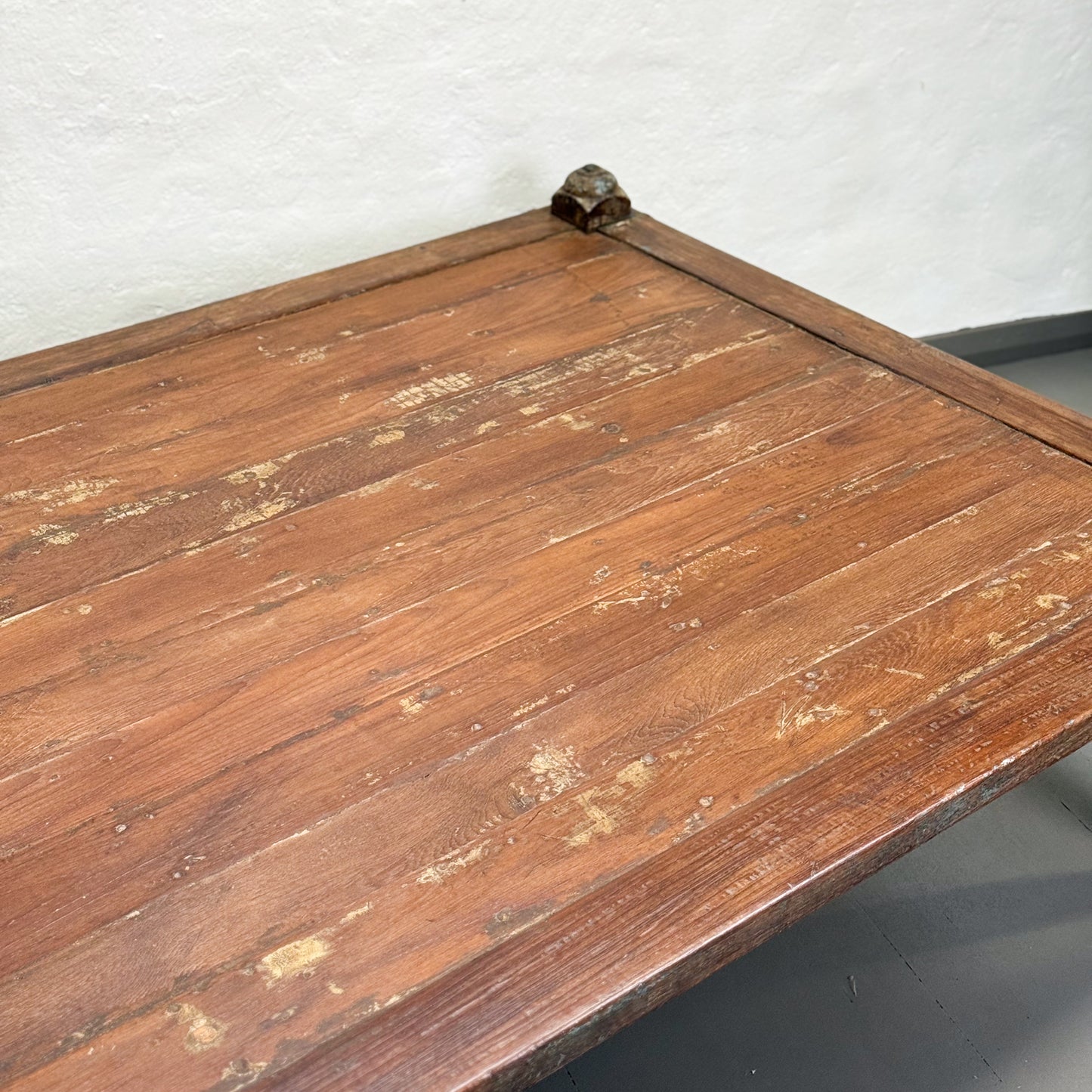 Vintage Teak Weaving Table
