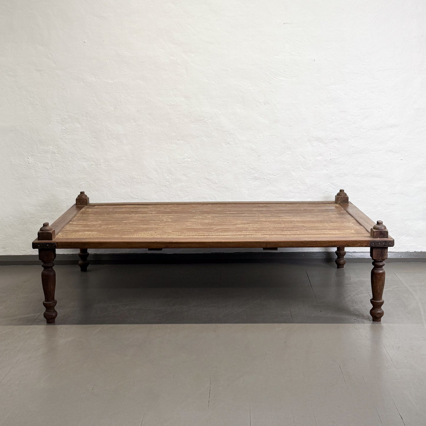 Vintage Teak Weaving Coffee Table