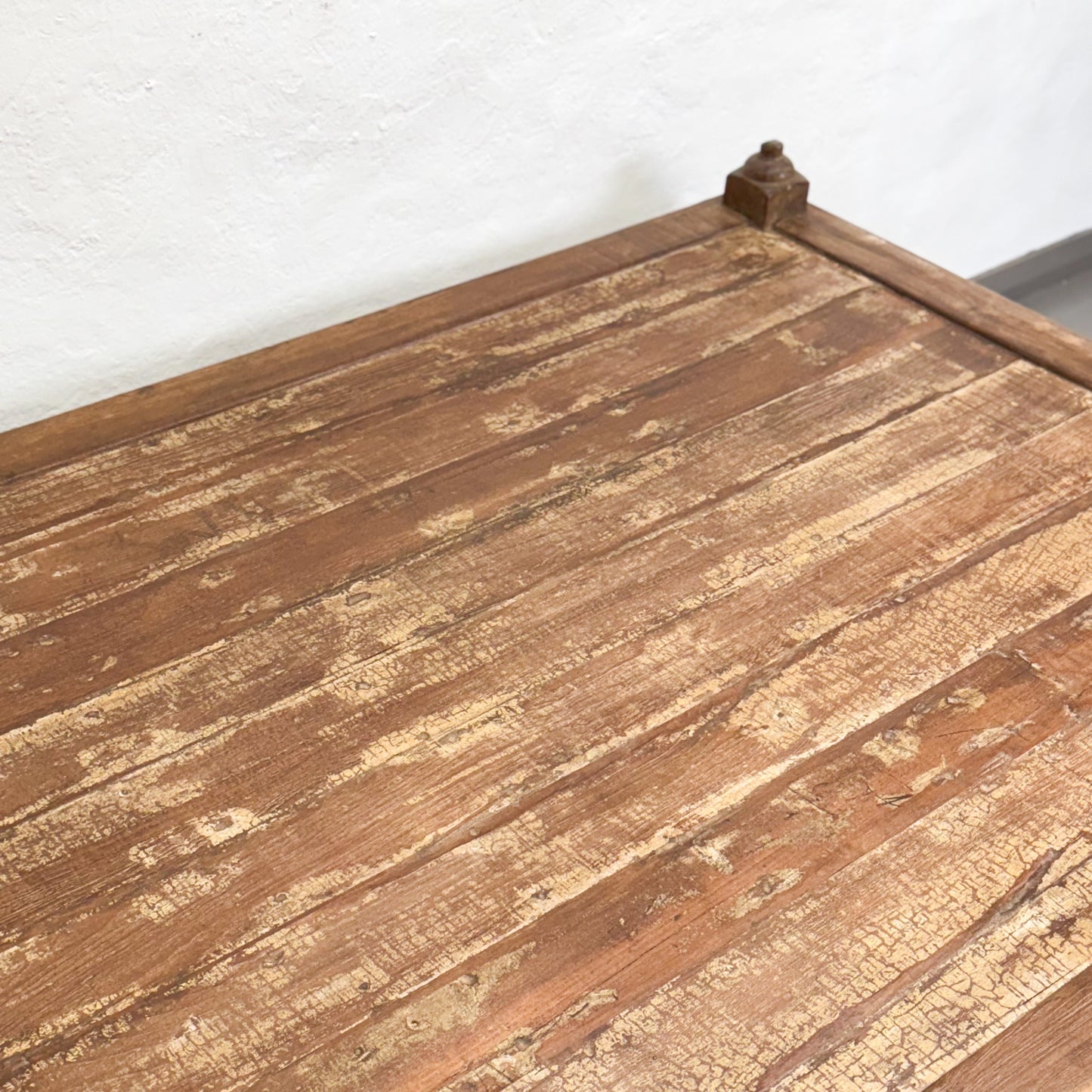 Vintage Teak Weaving Coffee Table