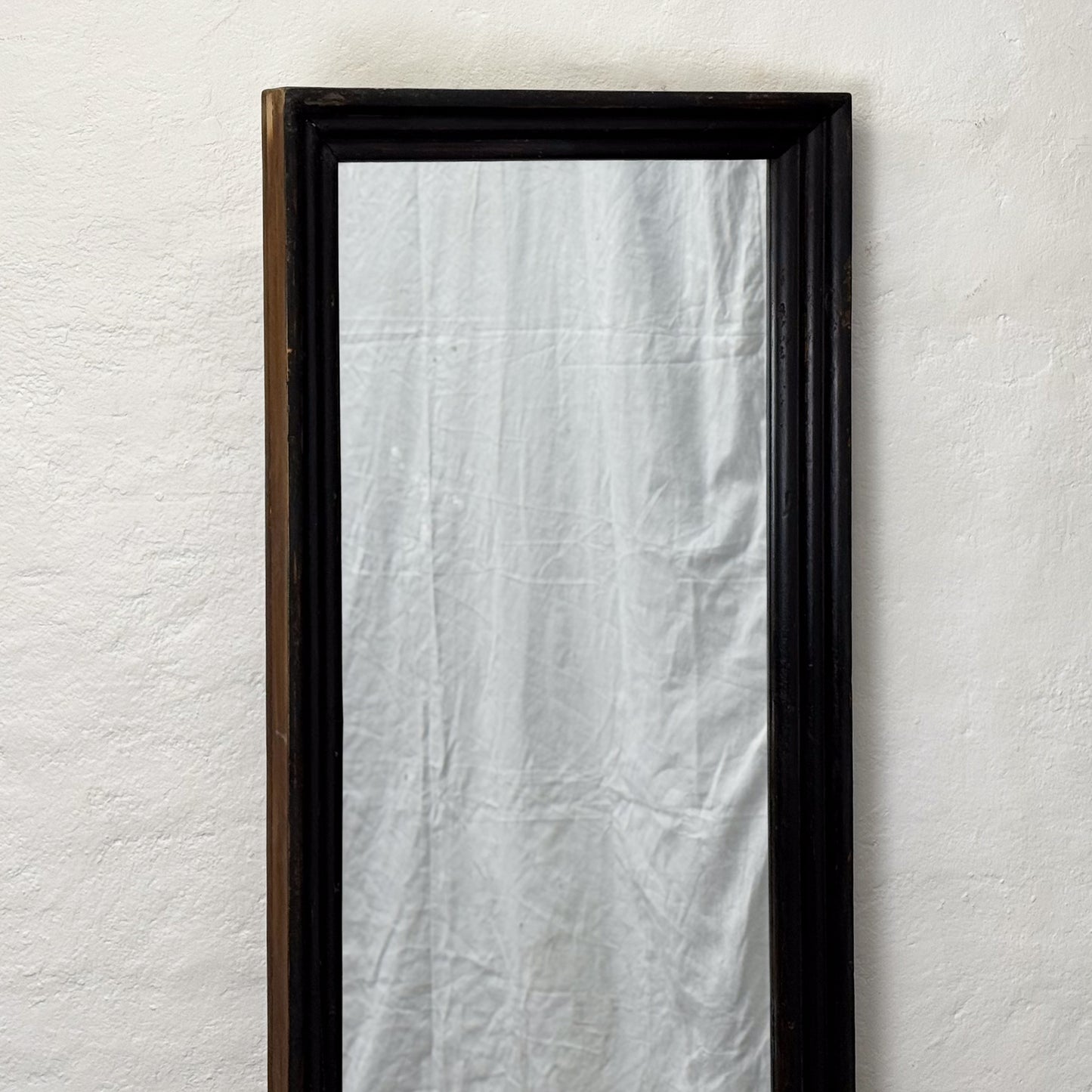 Simple Teak Framed Mirror III