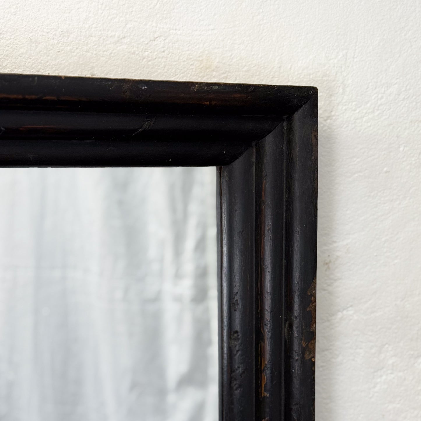 Simple Teak Framed Mirror III
