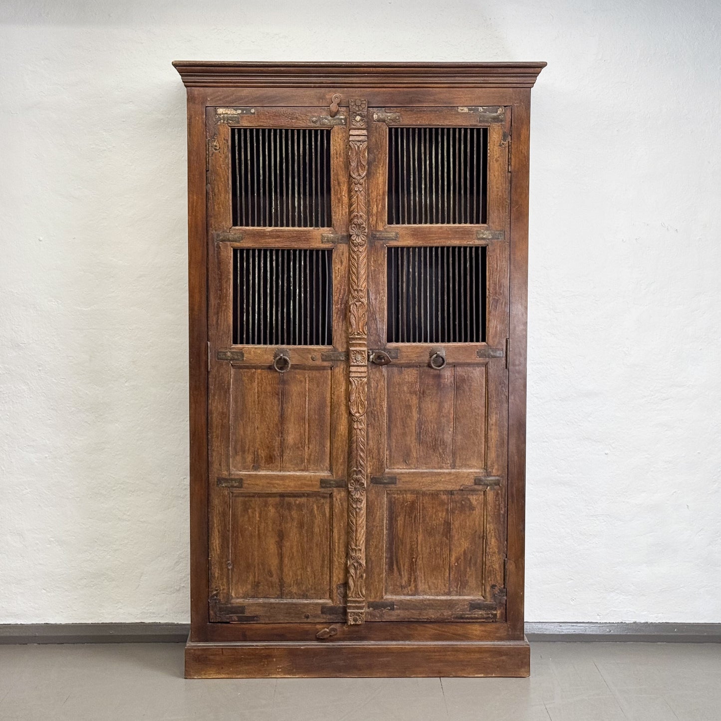 Iron Slatted Door Almirah