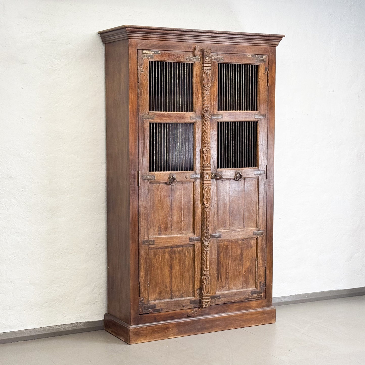 Iron Slatted Door Almirah