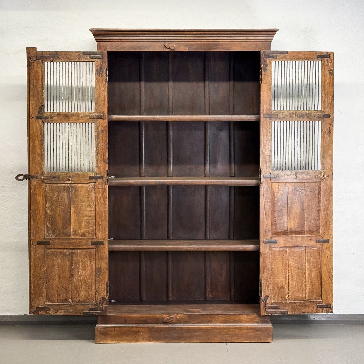 Iron Slatted Door Almirah