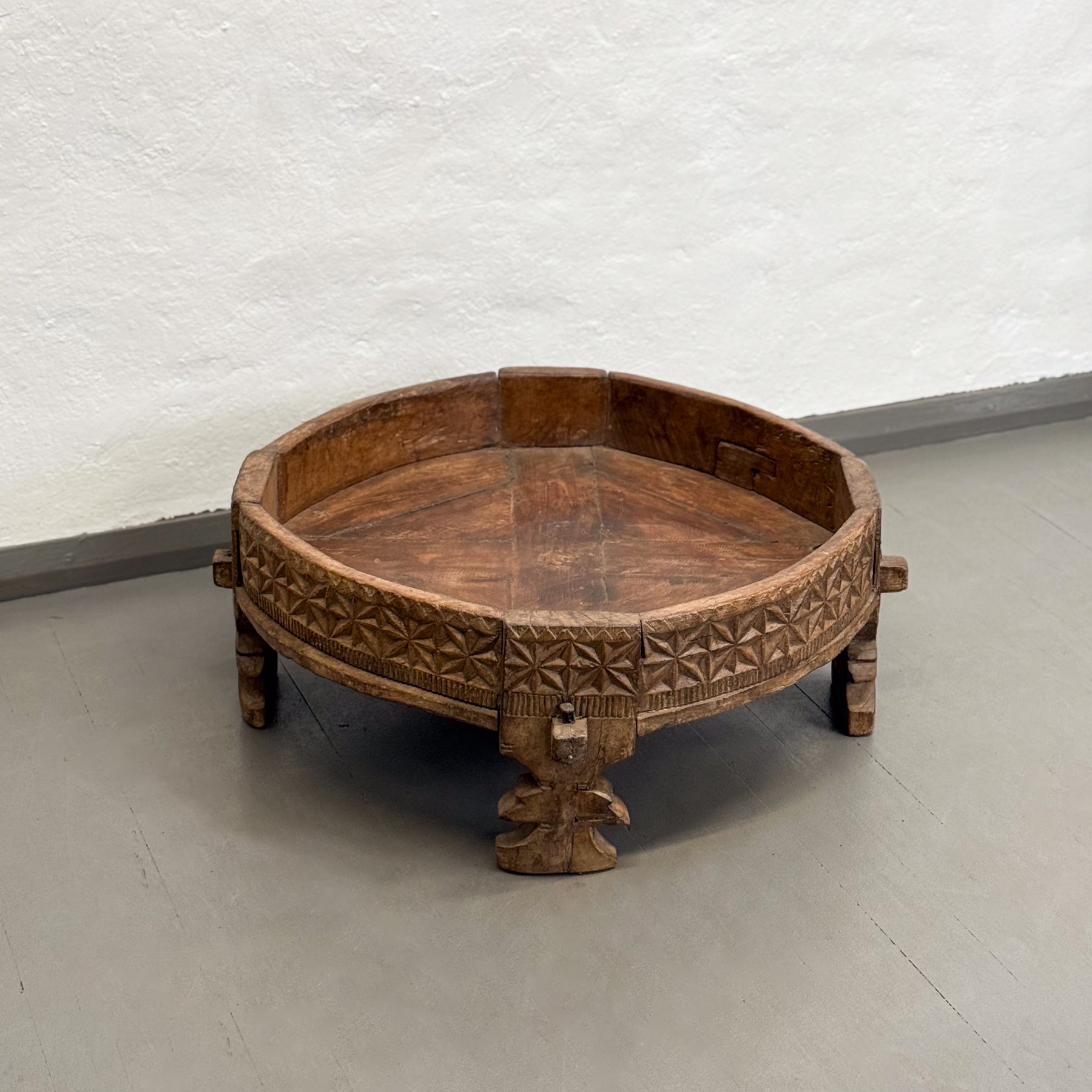 Carved Chakki Grinder I