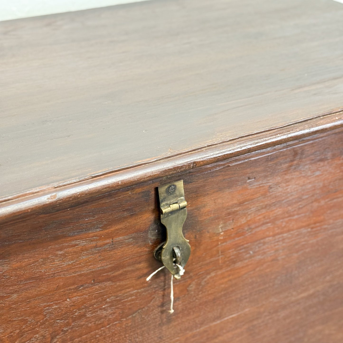 Timber Chest with Brass Details