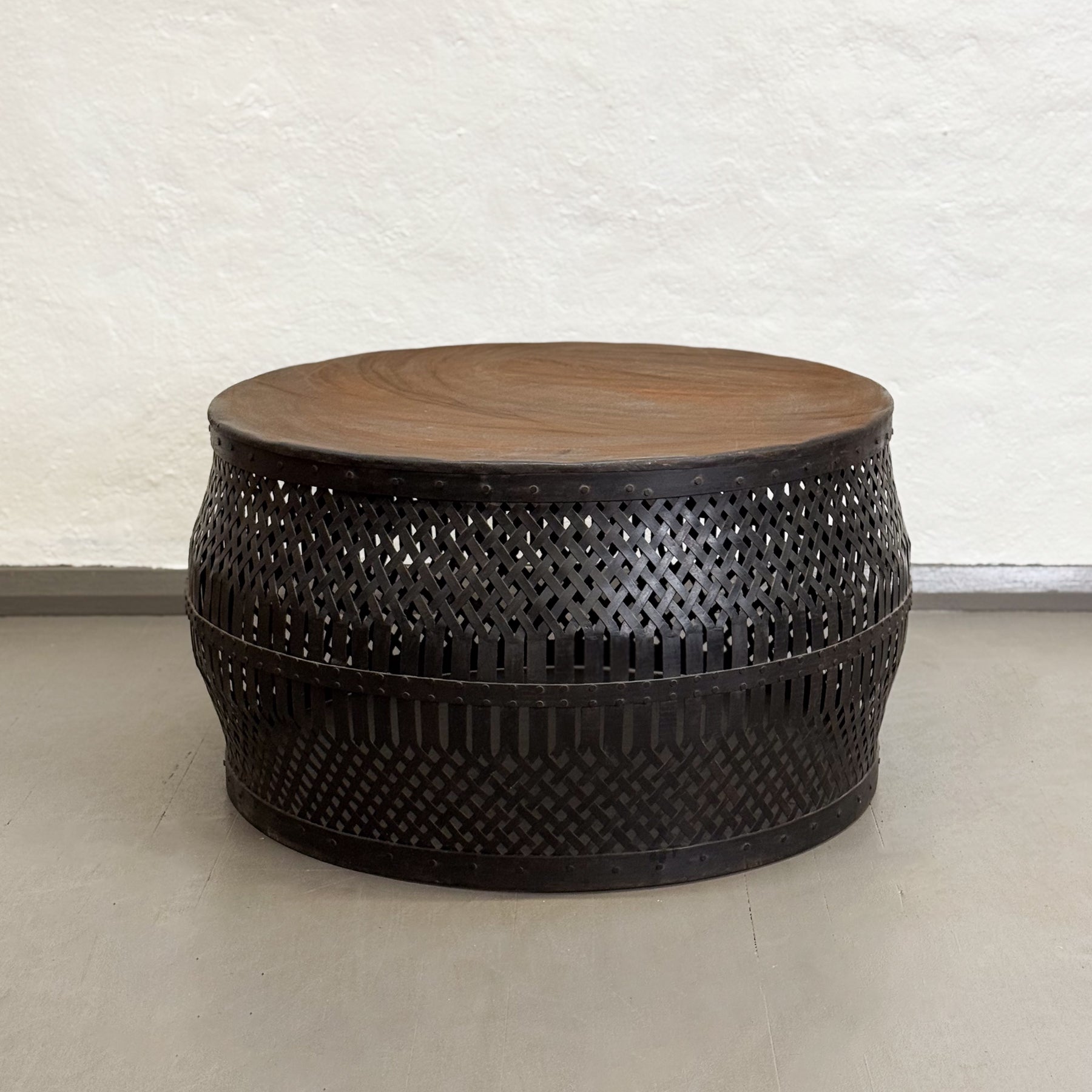 Jali Iron Drum Table II