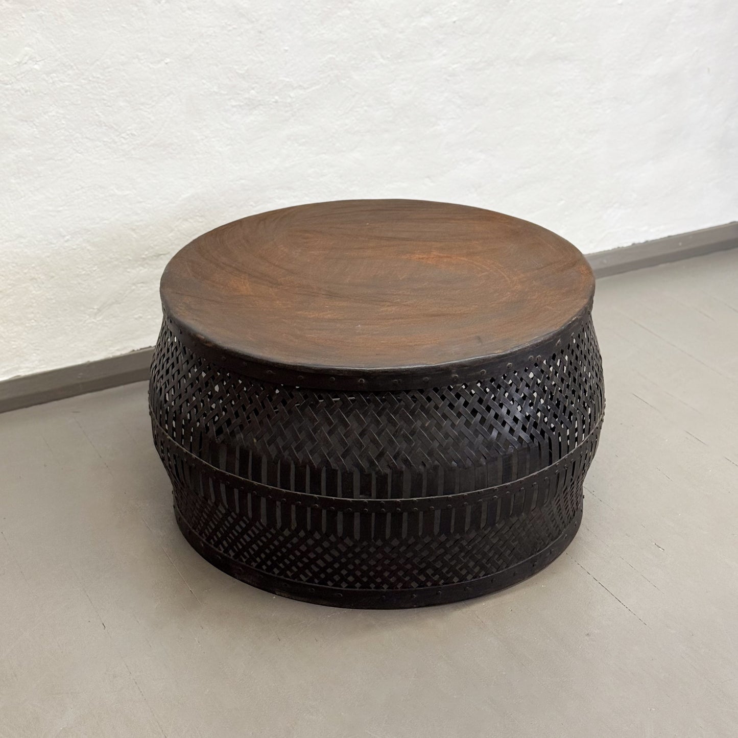Jali Iron Drum Table II