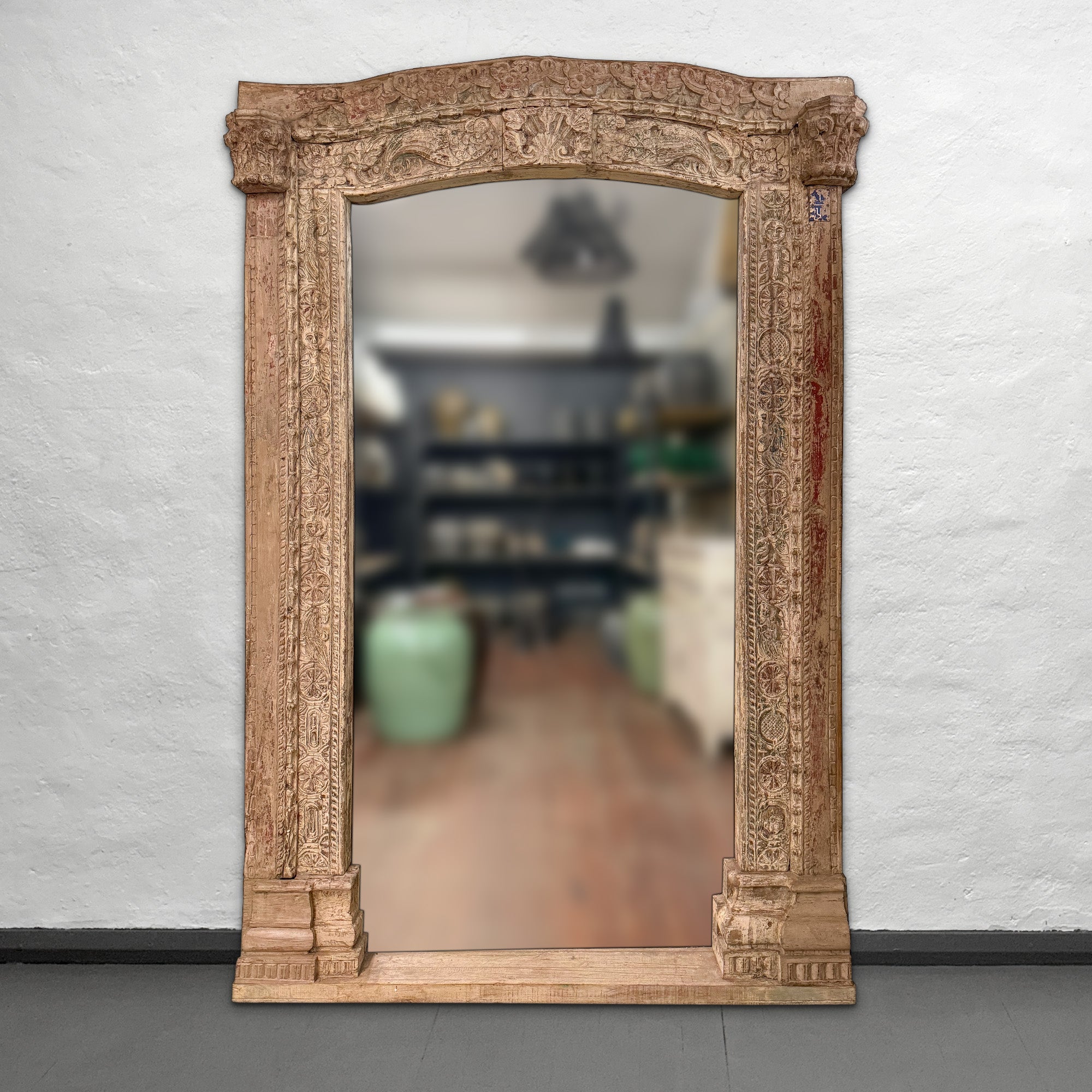 Old Door Mirror