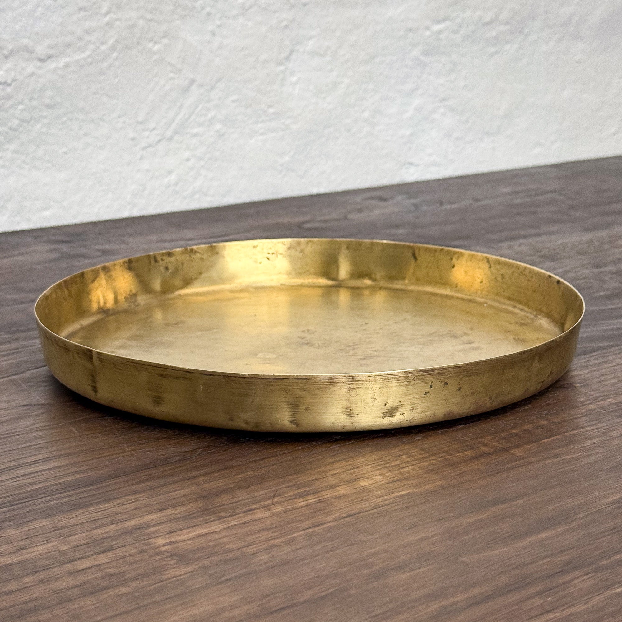 Brass Plate with Rim