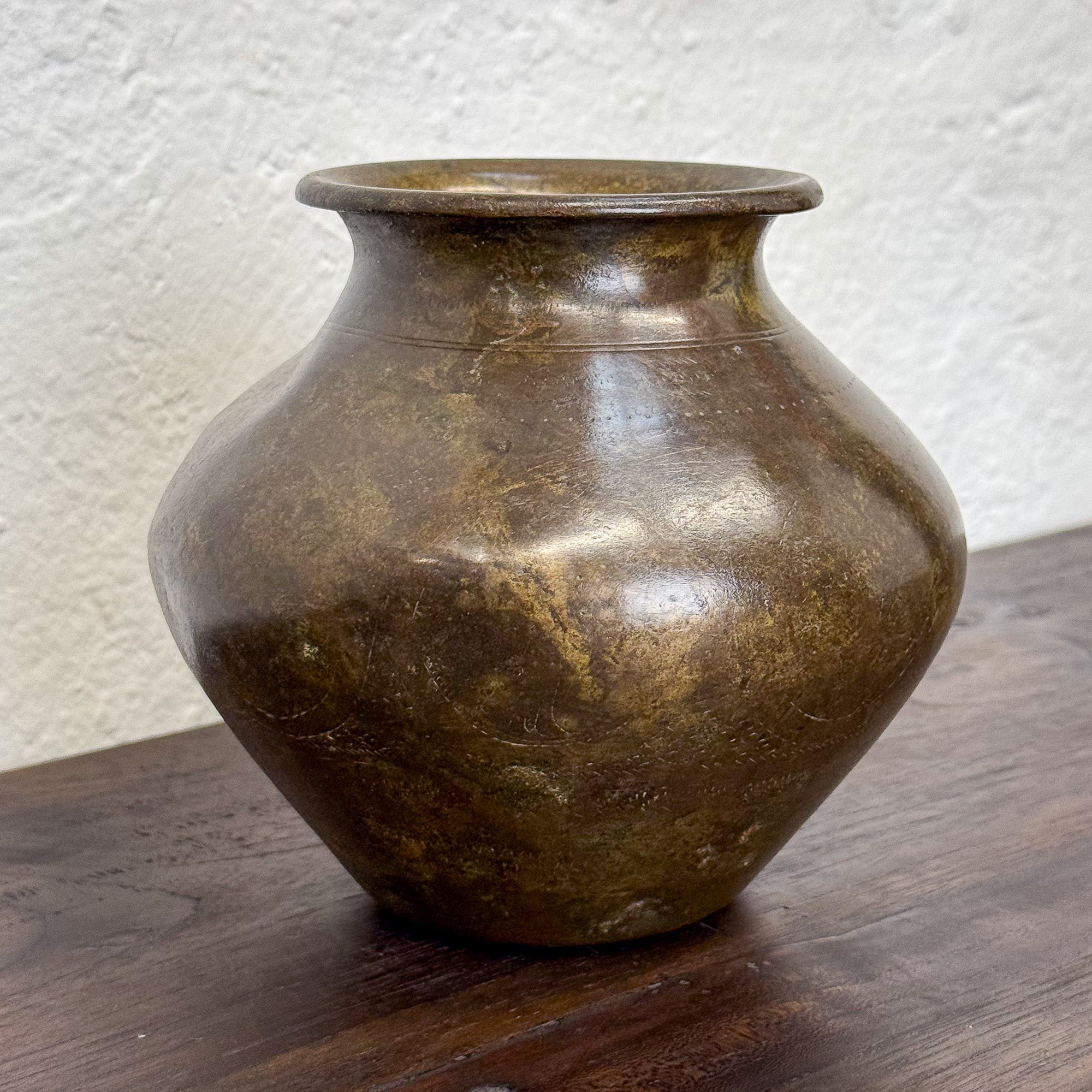 Small Brass Vase I