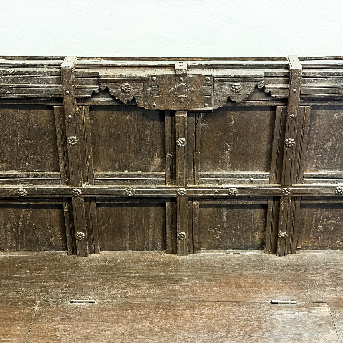Indian Timber Storage Bench