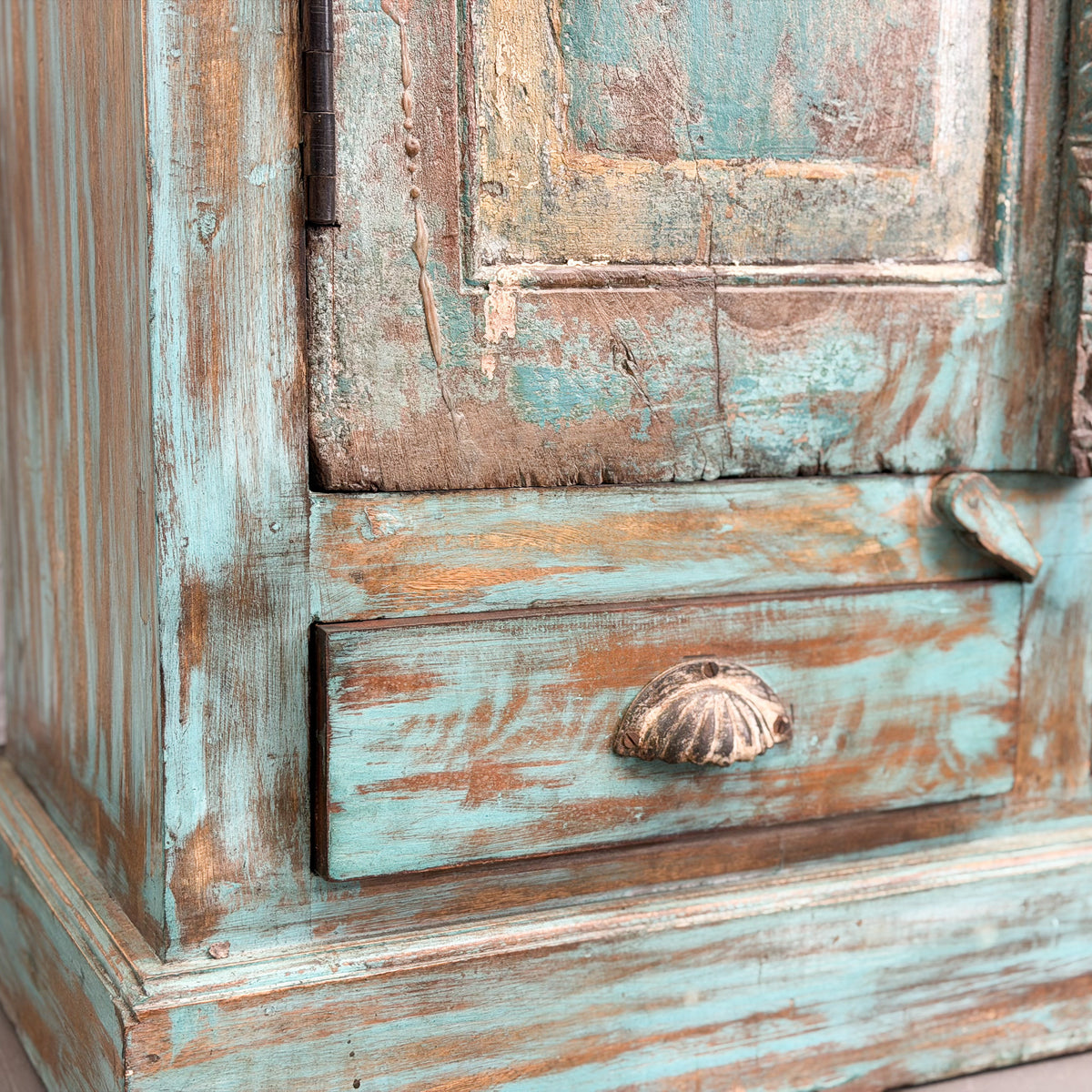 Turquoise Indian Almirah