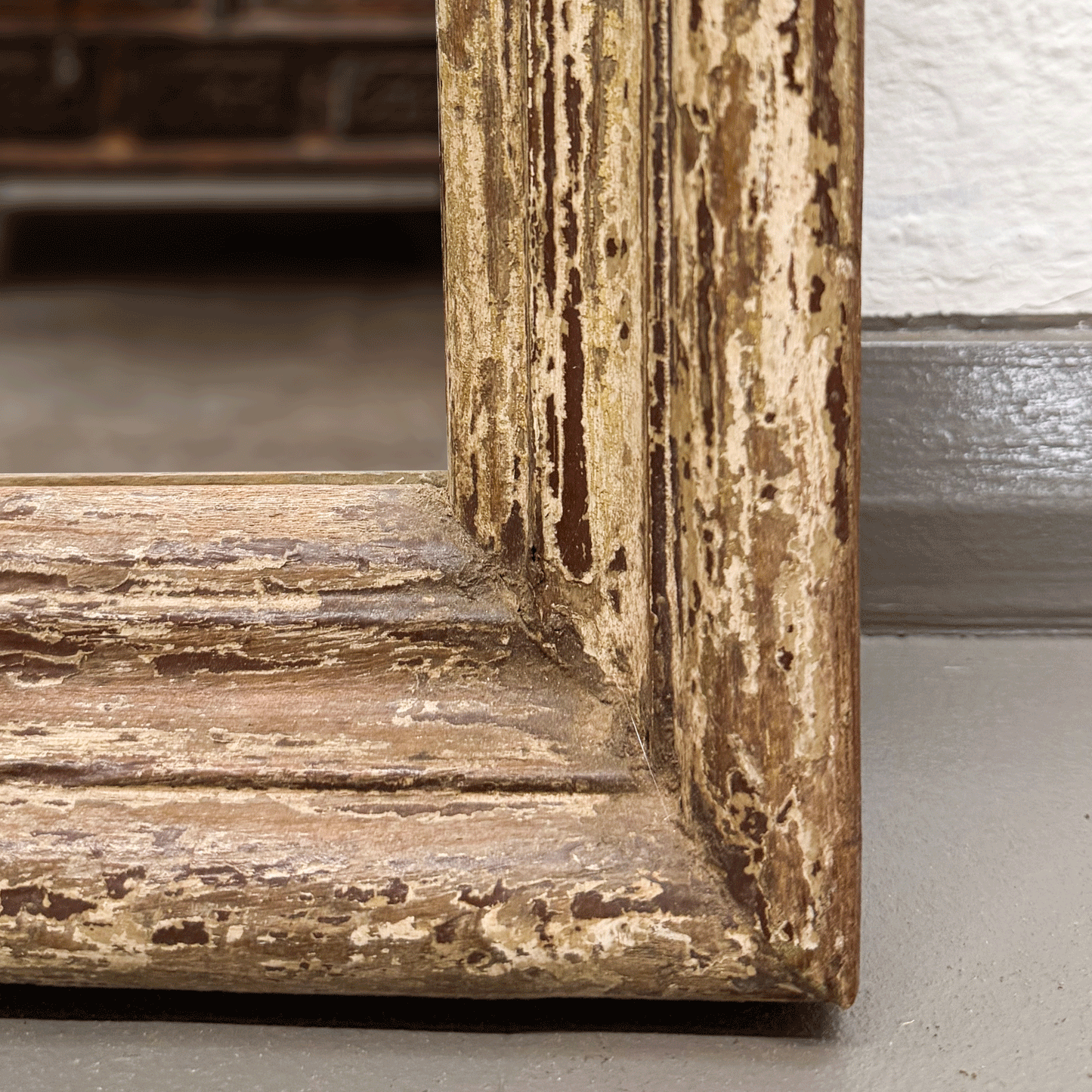 Vintage Cream Mirror