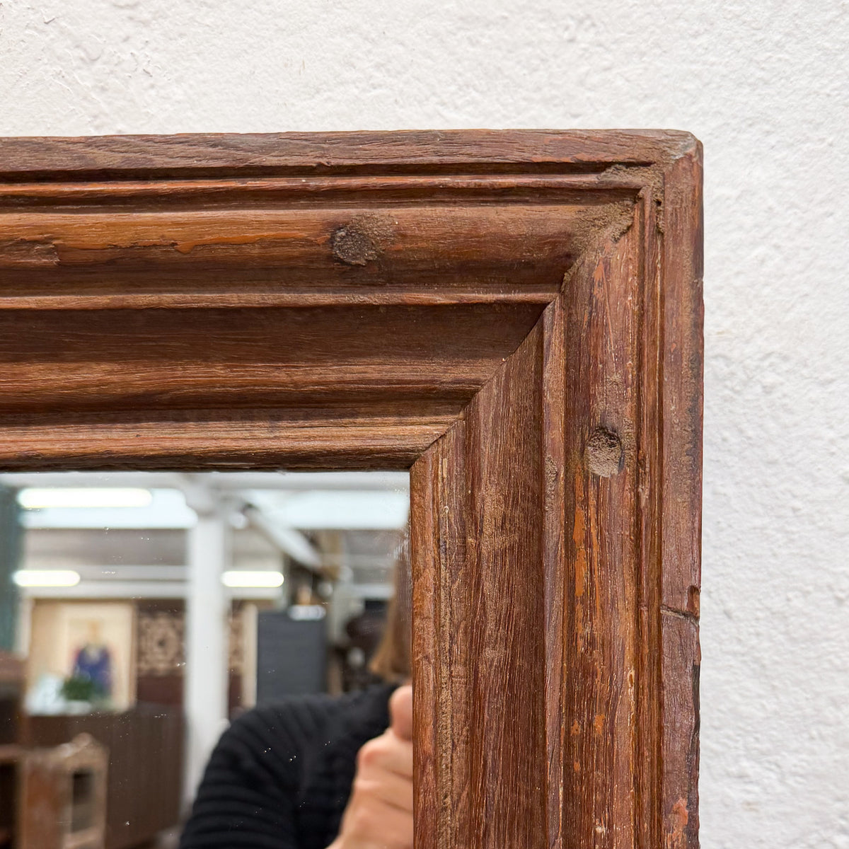 Teak Mirror