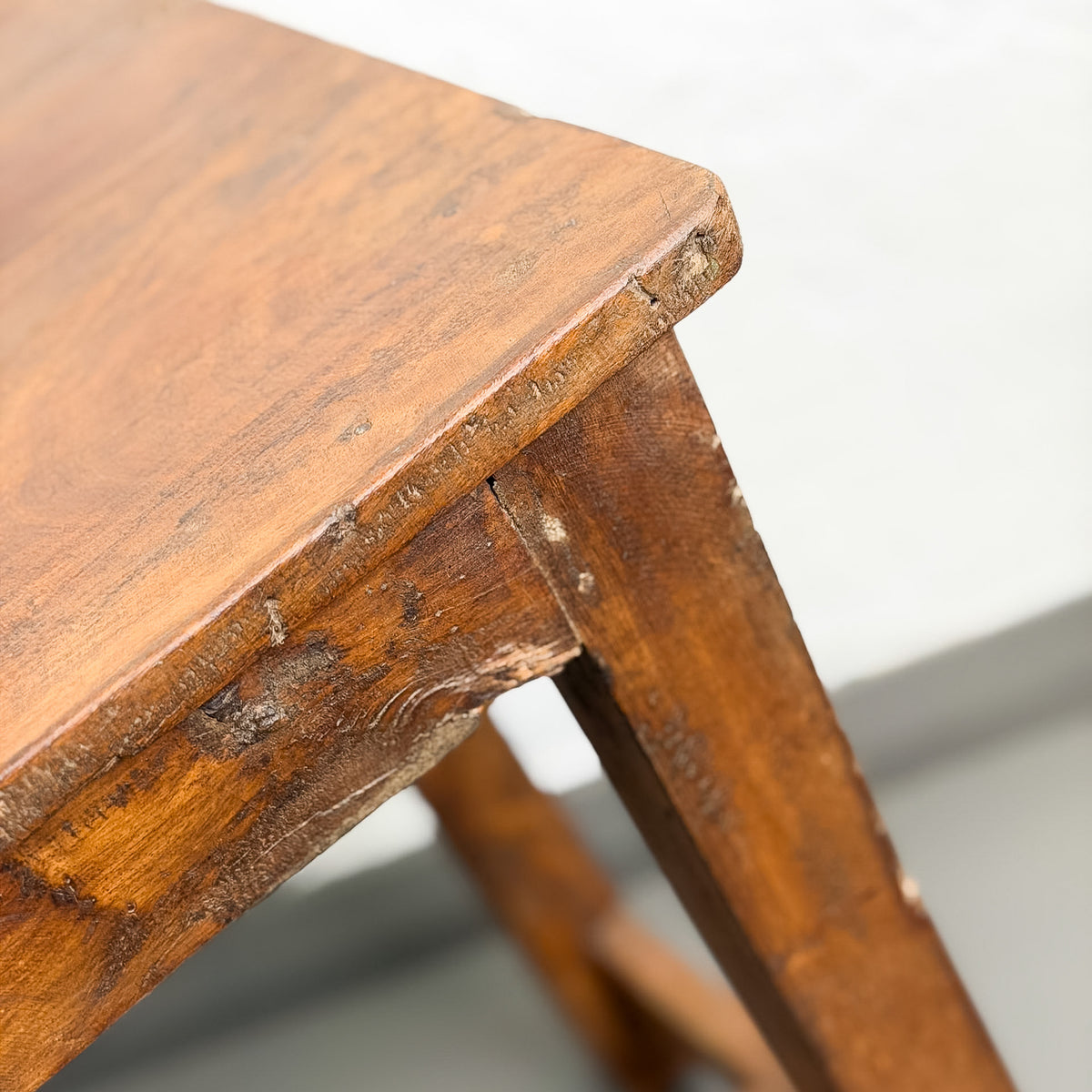 Rustic Natural Timber Stool
