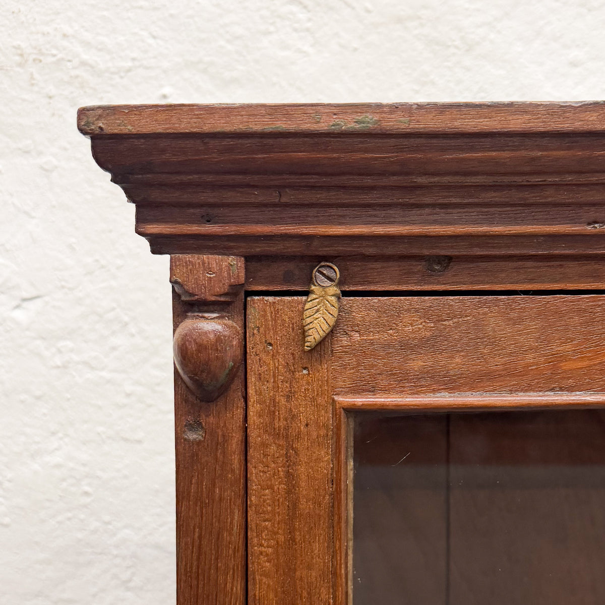 Vintage Indian Showcase Cabinet