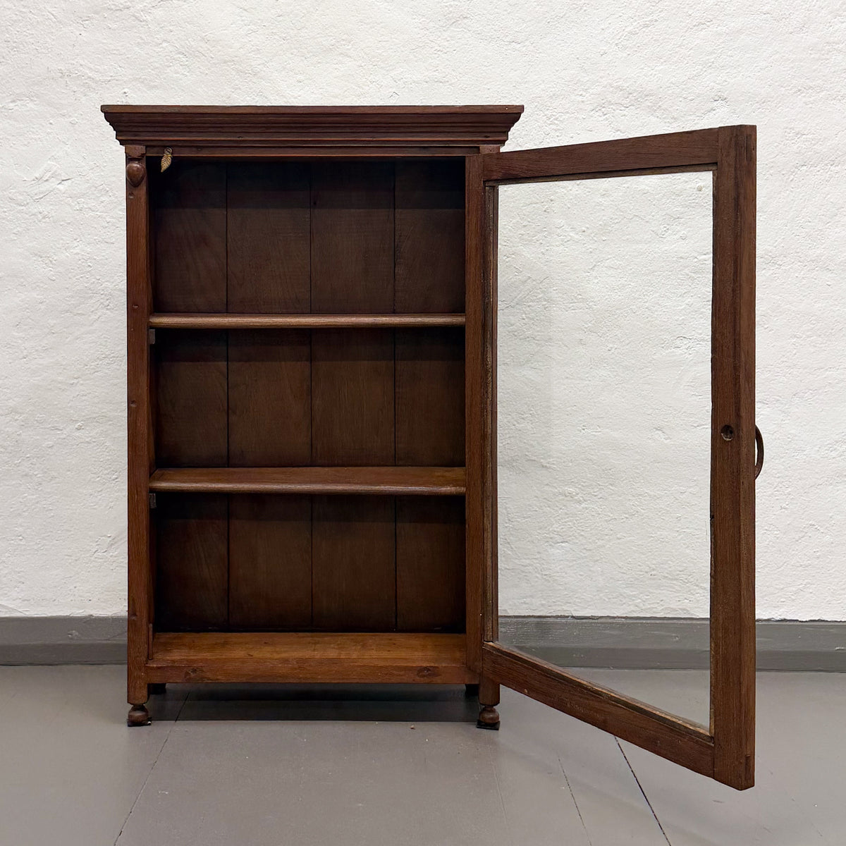 Vintage Indian Showcase Cabinet