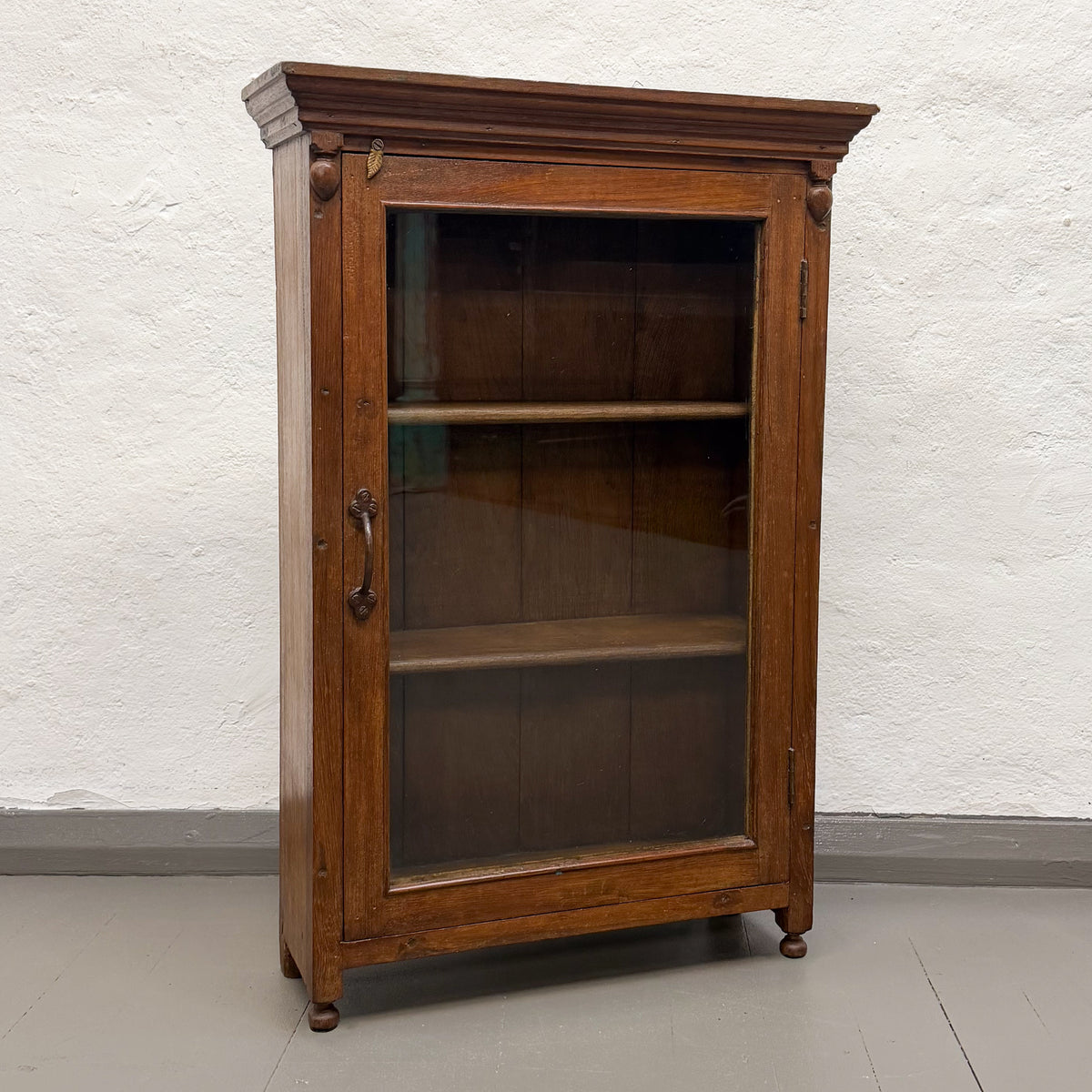 Vintage Indian Showcase Cabinet