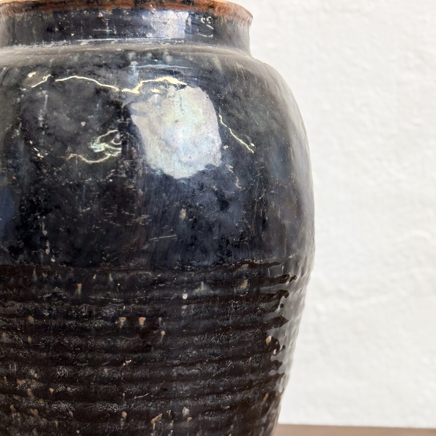 Shanxi Style Glazed Storage Pot