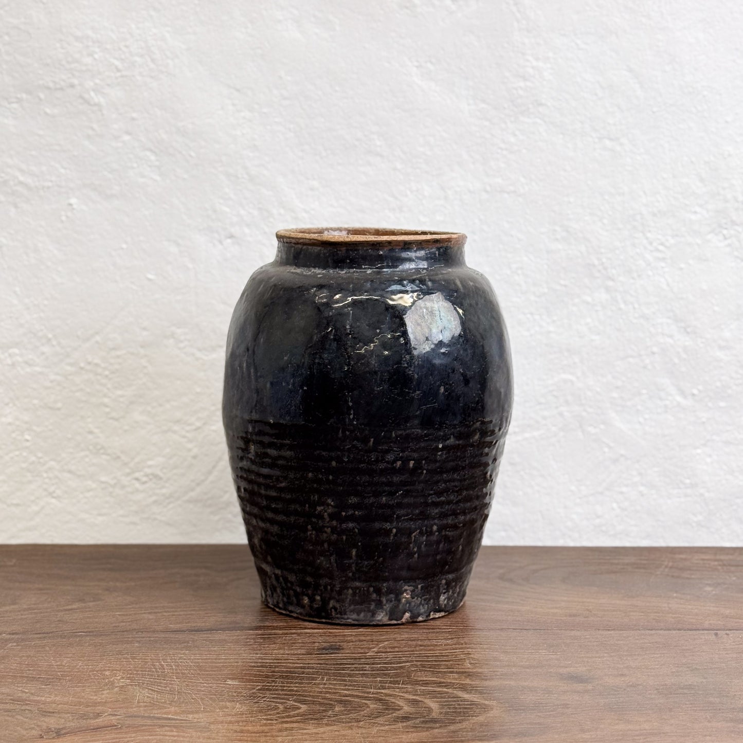 Shanxi Style Glazed Storage Pot