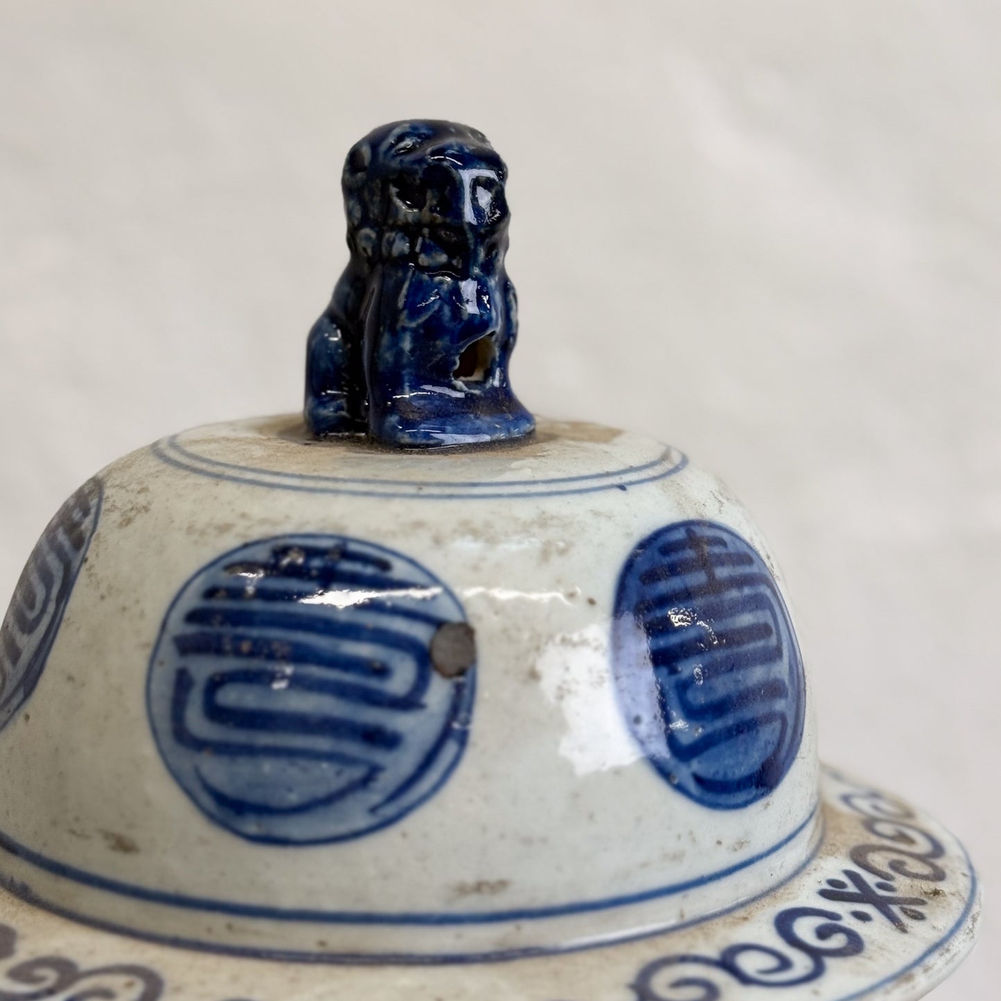 Pair of 'Long Life' Temple Jars
