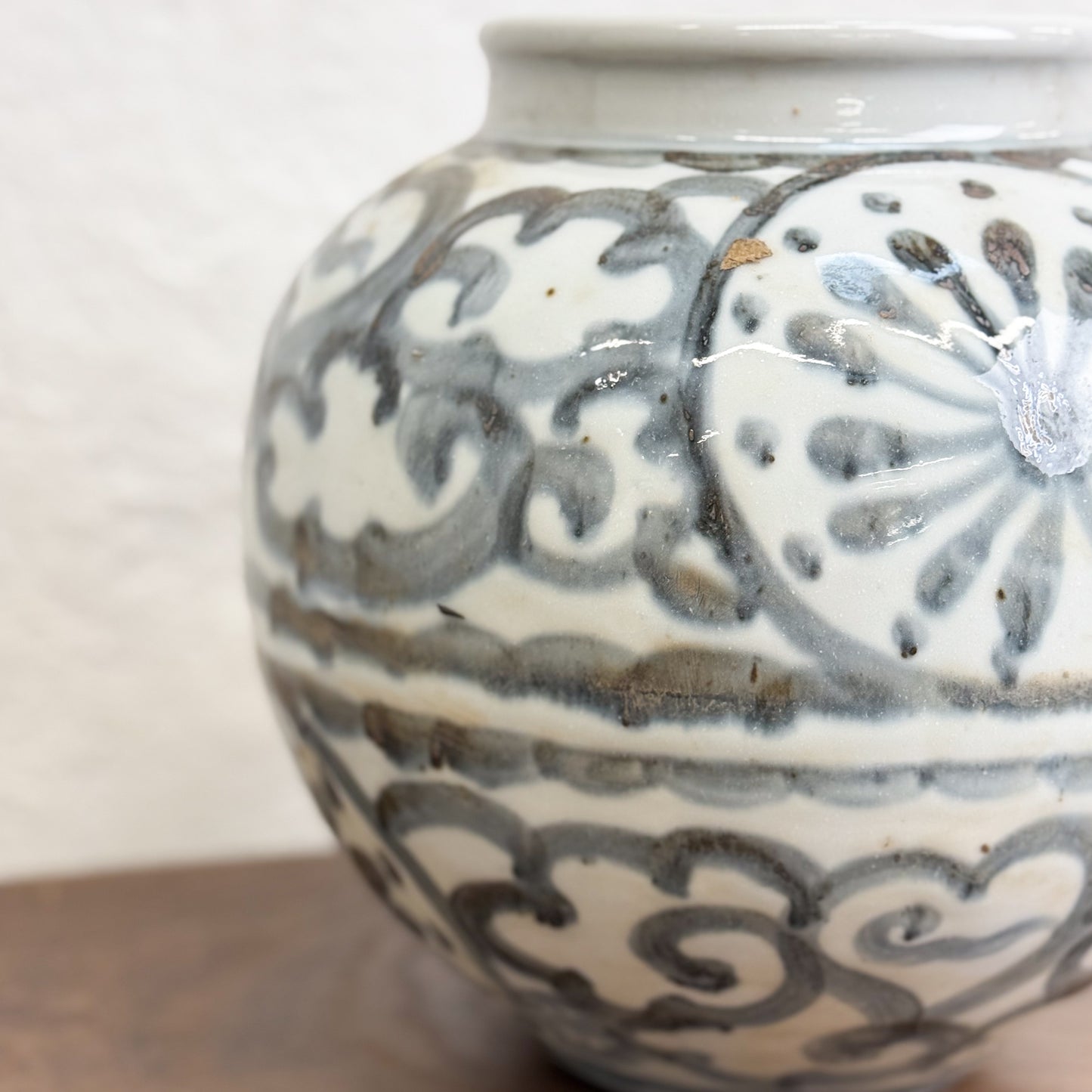 Clouds & Sunflowers Porcelain Vase