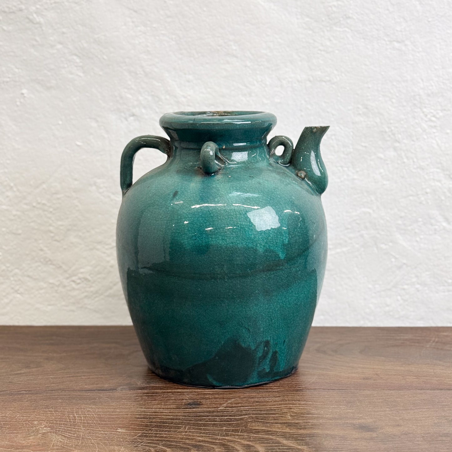 Glazed Ceramic Teapot