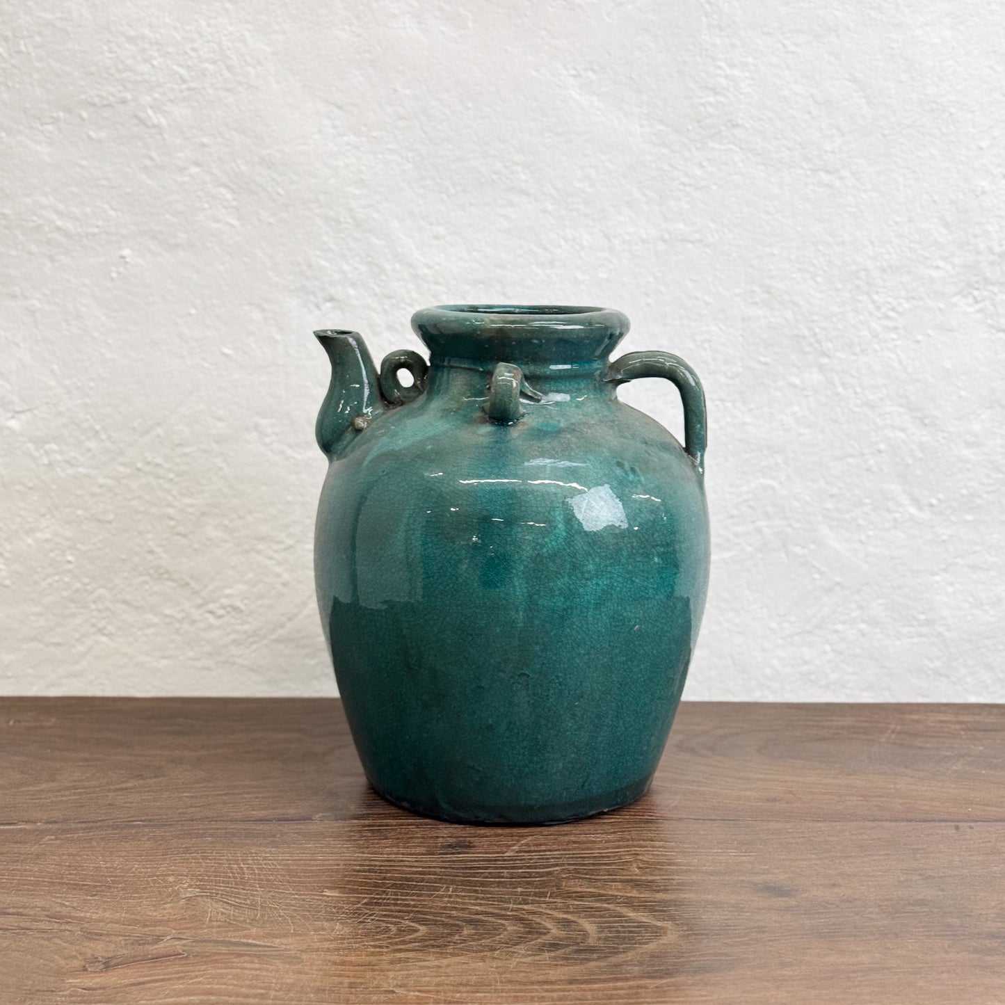 Glazed Ceramic Teapot