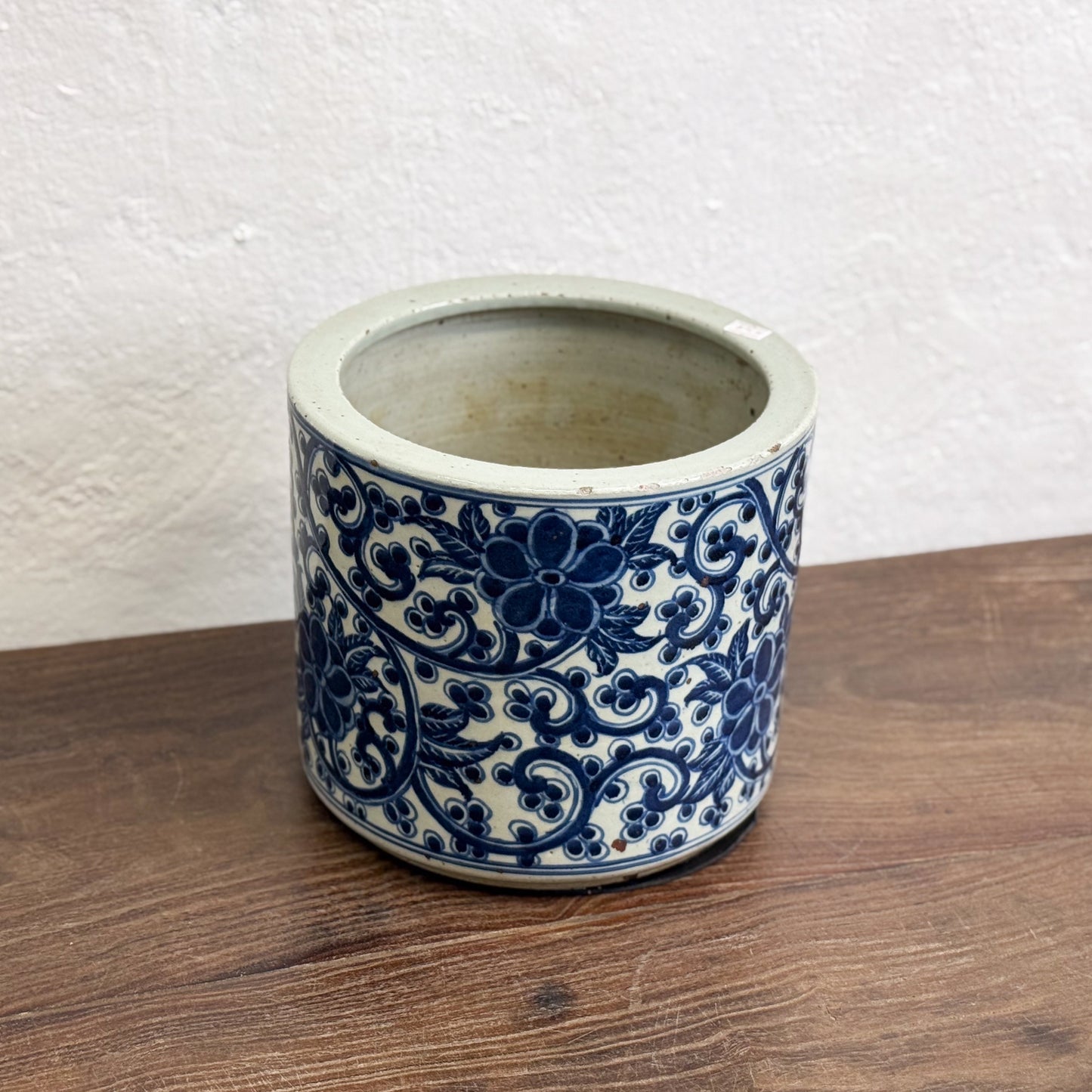 Flower & Vine Porcelain Ginger Jar