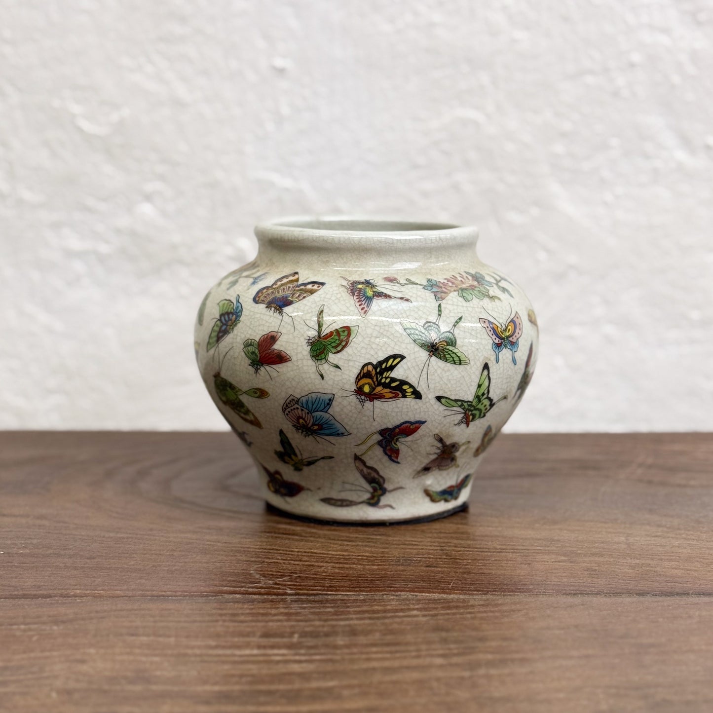 Butterfly Printed Vase