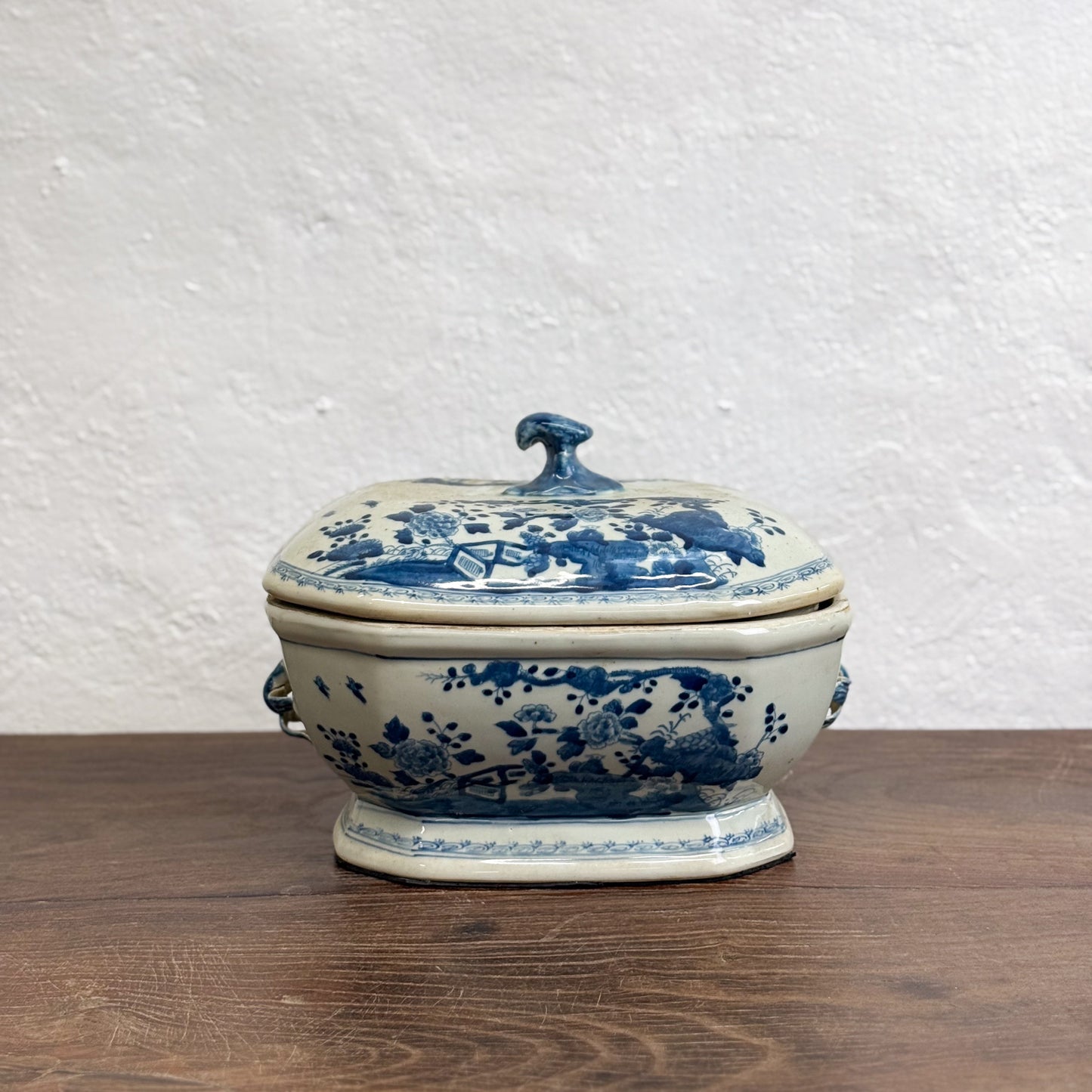 Peony Lidded Porcelain Dish