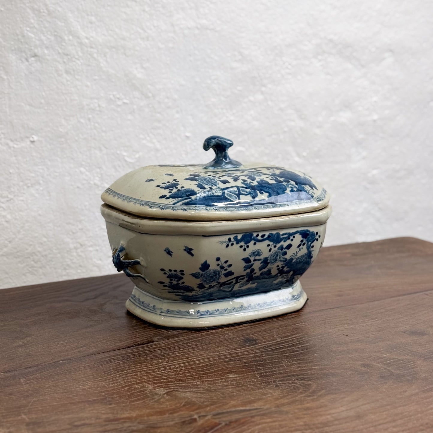 Peony Lidded Porcelain Dish