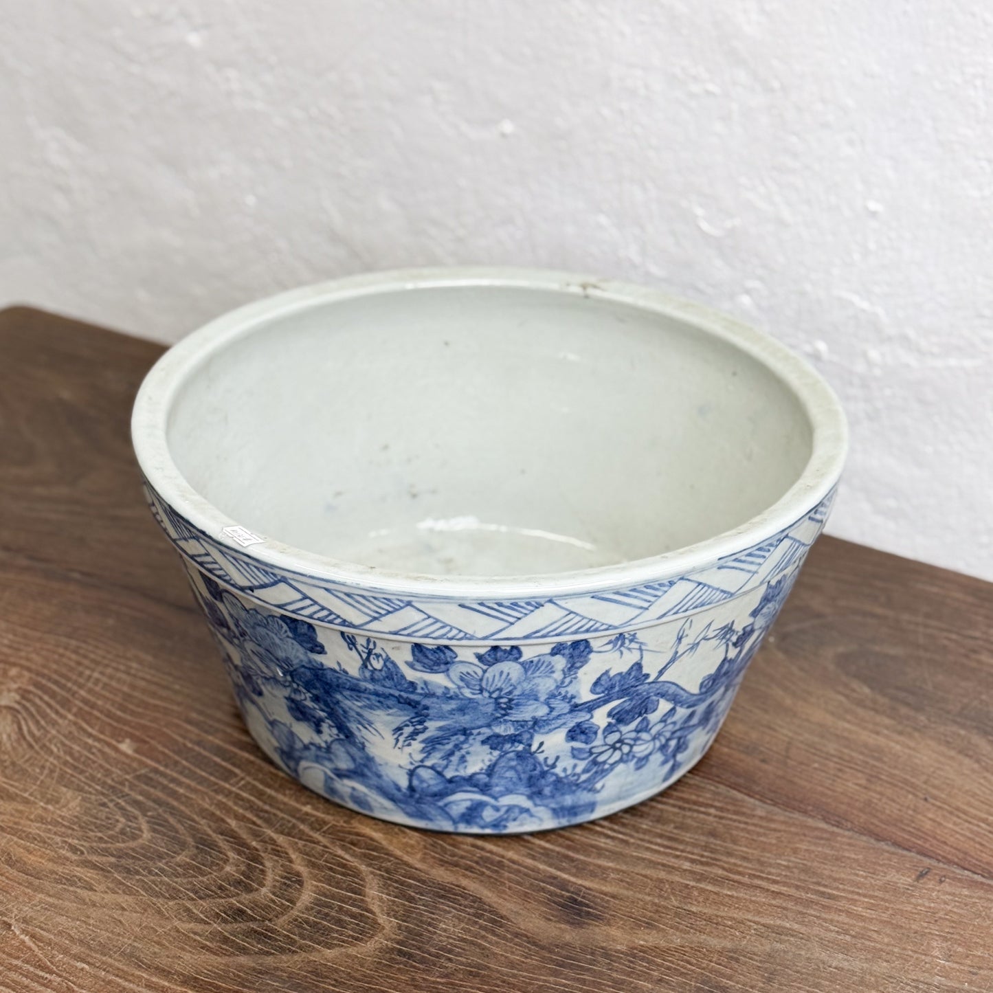 Bird & Flower Porcelain Planter