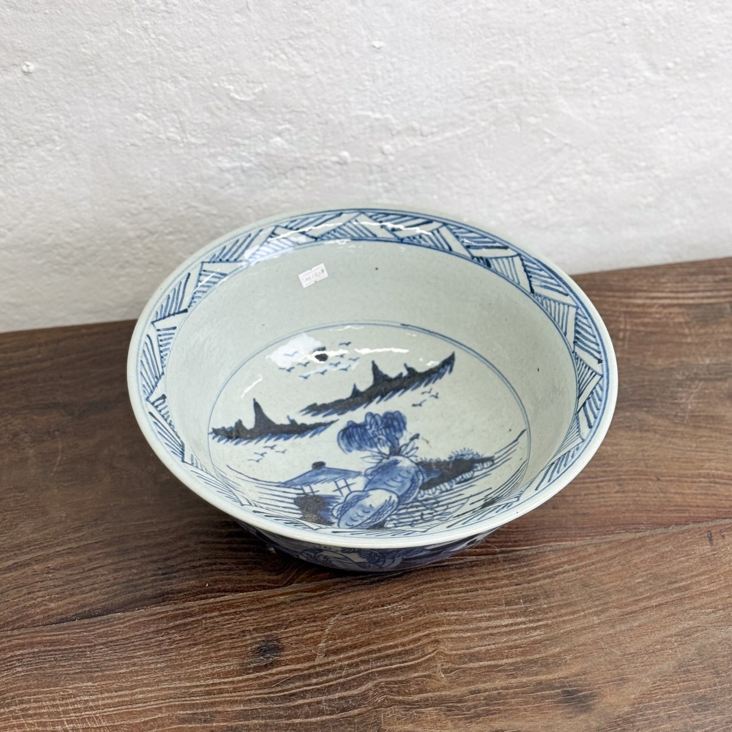 Village Scene Porcelain Bowl