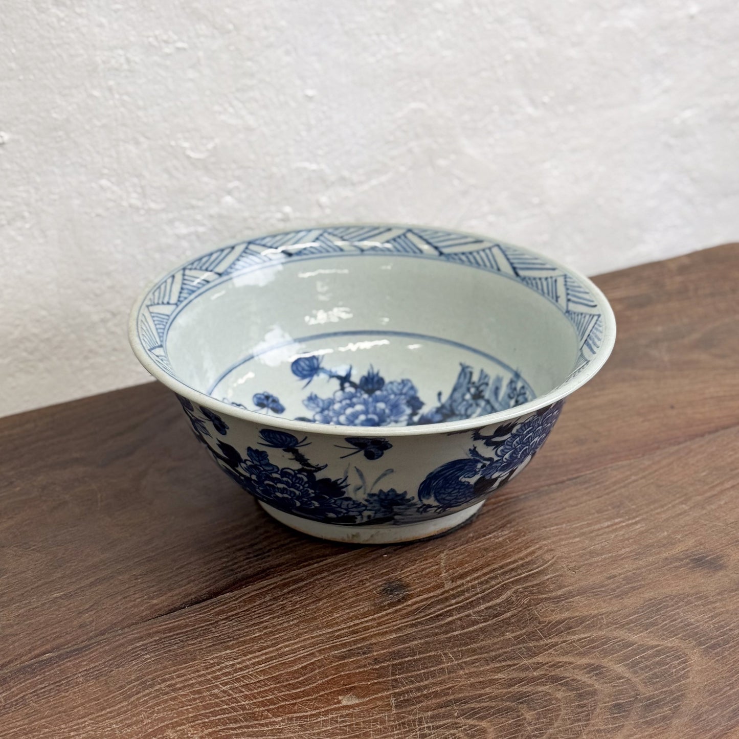 Phoenix & Peony Porcelain Bowl