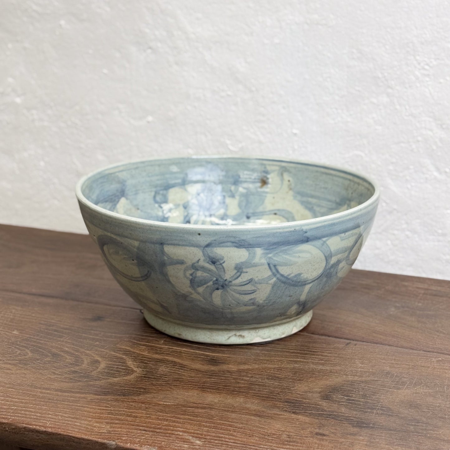 Korean Style Lotus Porcelain Bowl