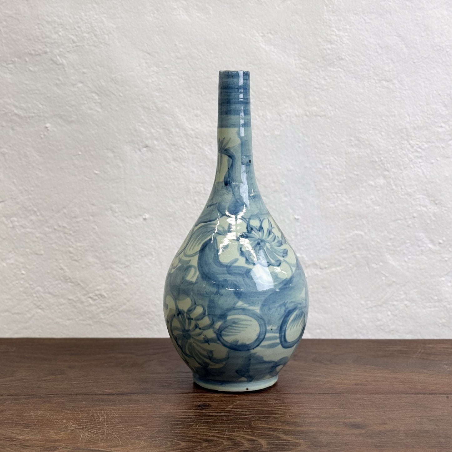 Korean Style Bulb Porcelain Vase