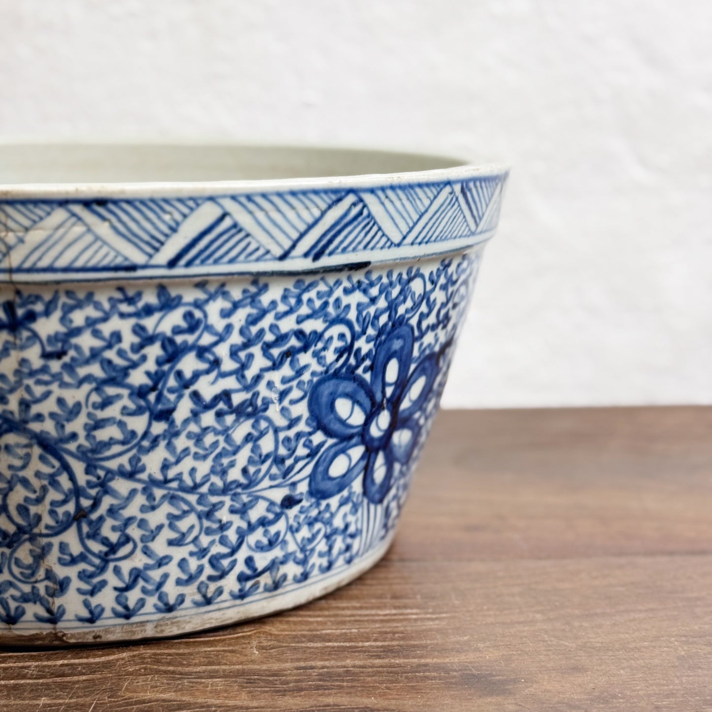 Vine & Blossom Porcelain Planter Bowl