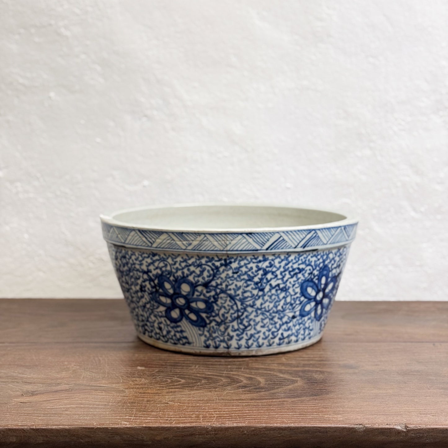 Vine & Blossom Porcelain Planter Bowl