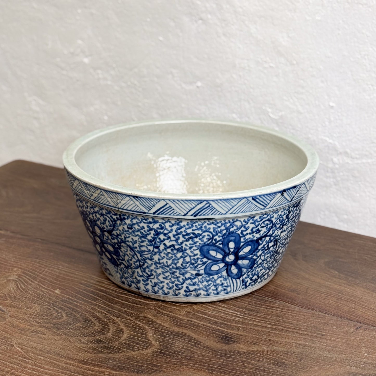 Vine & Blossom Porcelain Planter Bowl