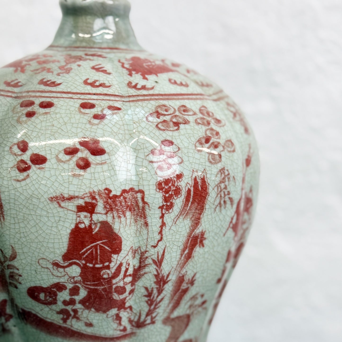 Celadon Porcelain Meiping Vase