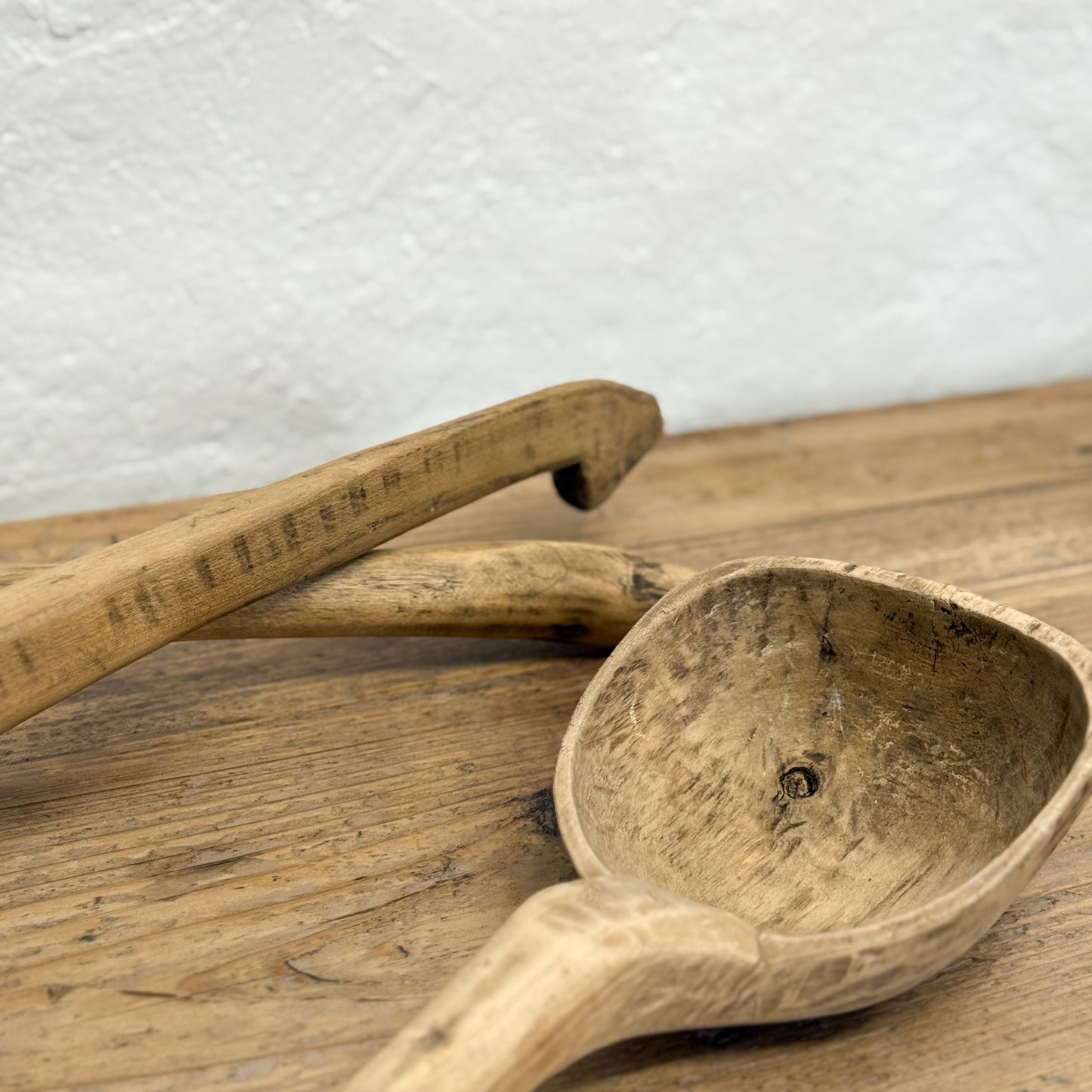 Vintage Wooden Ladle