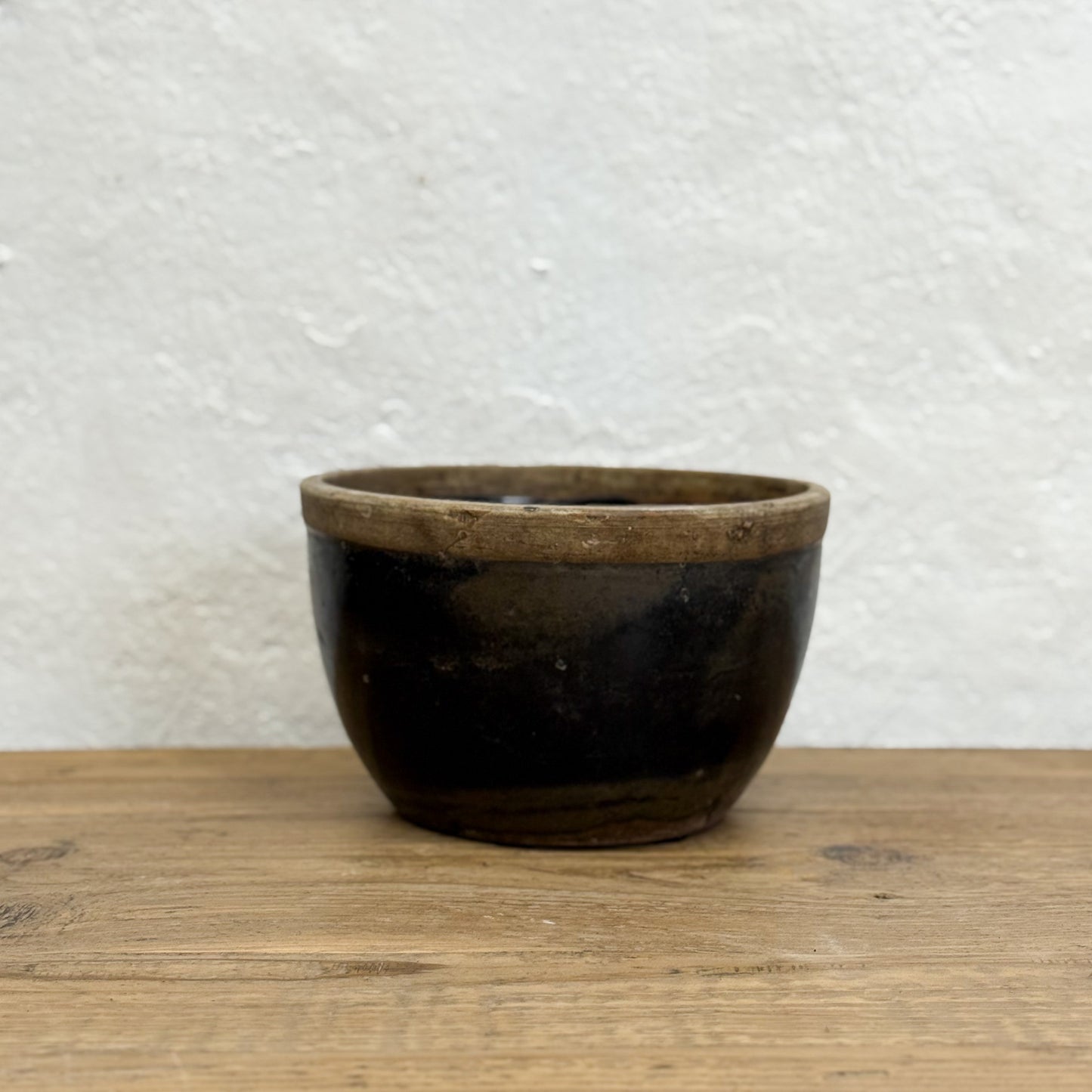 Small Shanxi Style Glazed Bowl