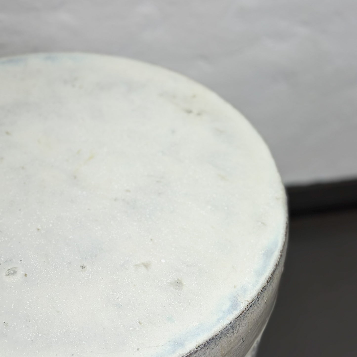 Simple Round Ceramic Stool