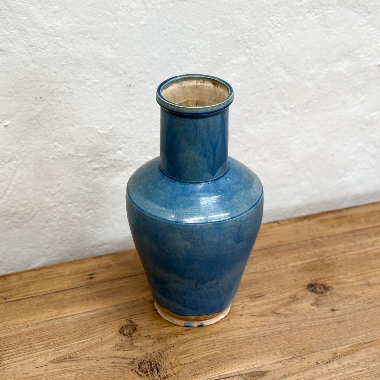 Rouleau Blue Glaze Vase