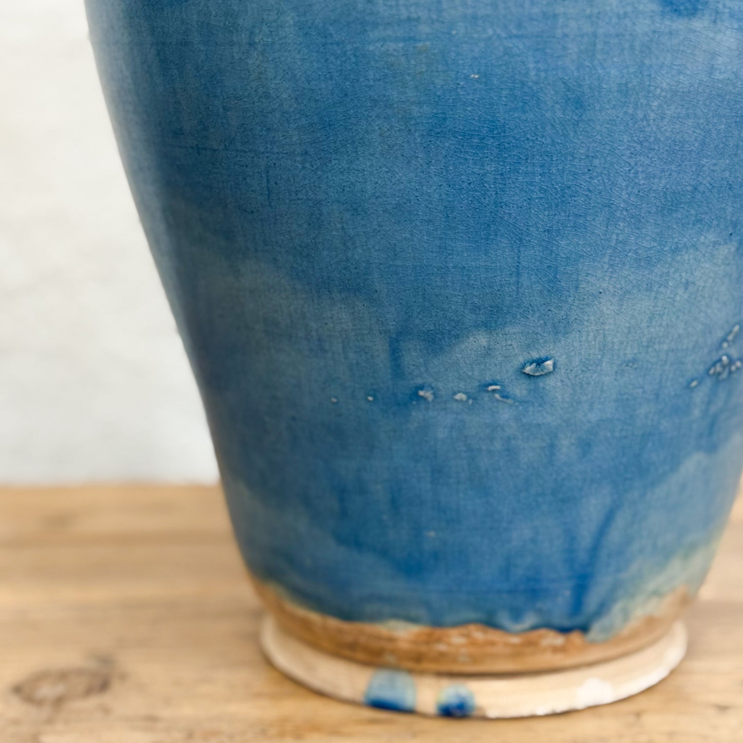 Rouleau Blue Glaze Vase