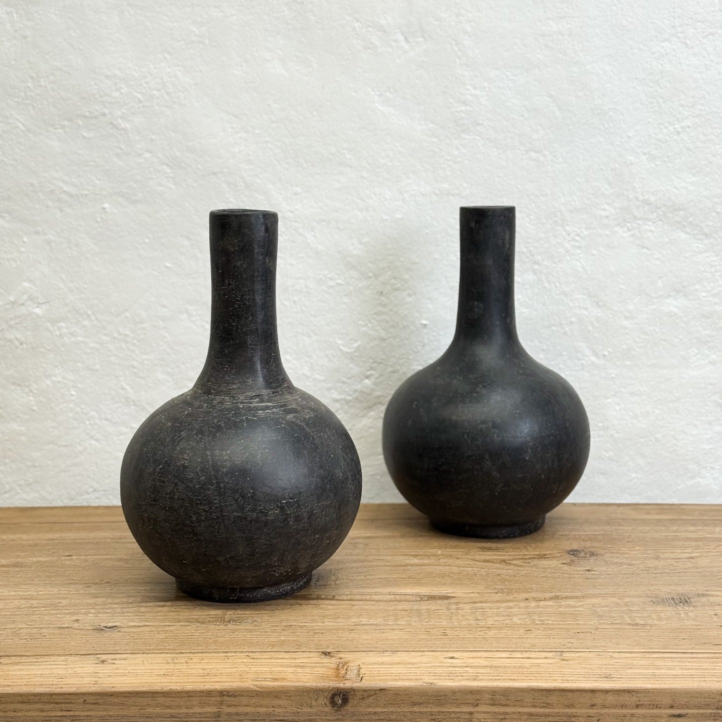 Unglazed Globular Vase