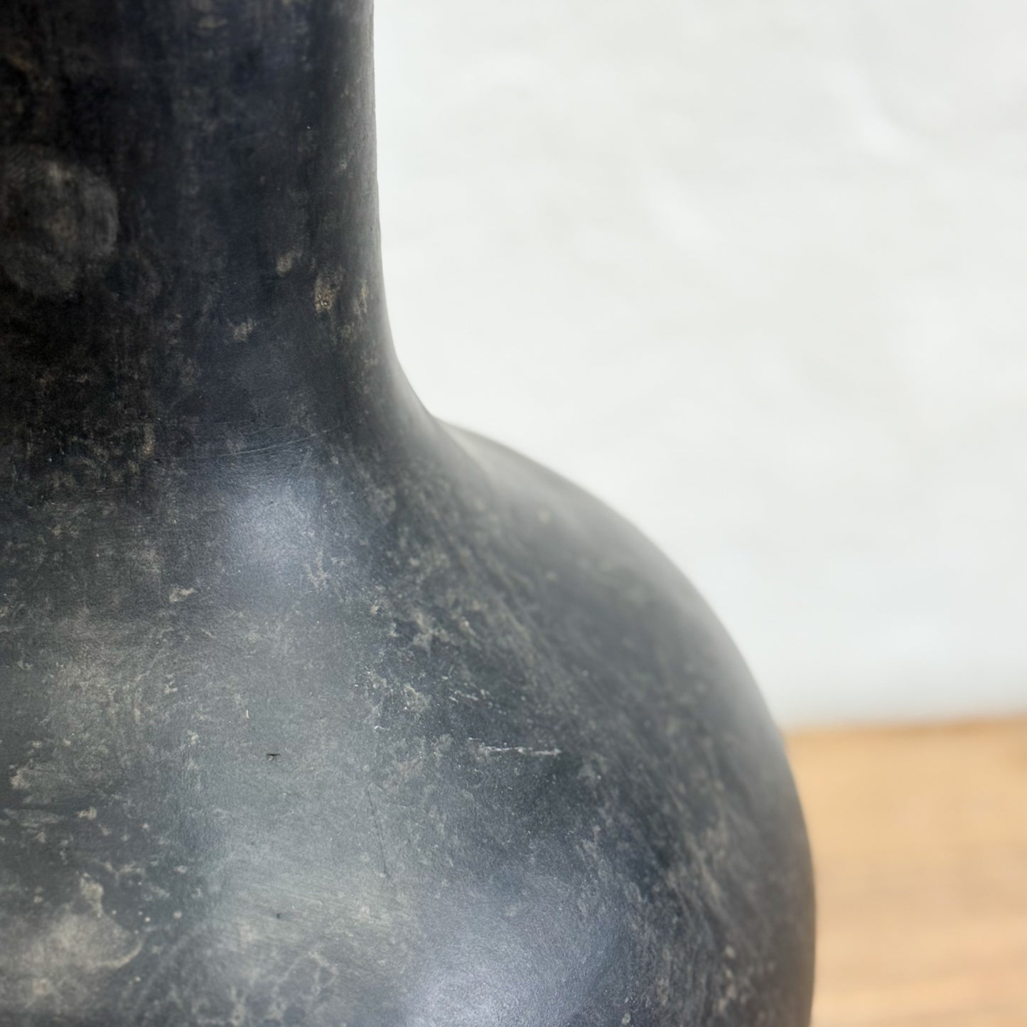 Unglazed Globular Vase