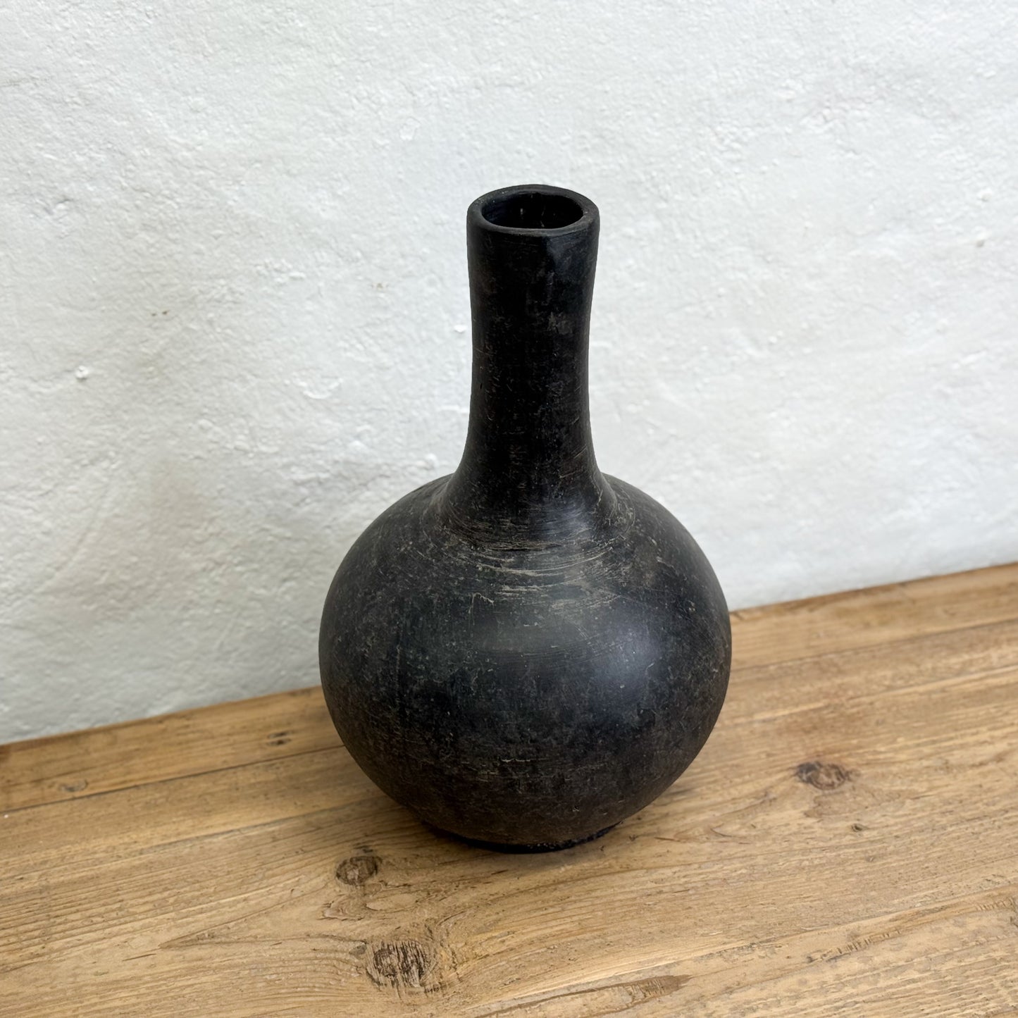 Unglazed Globular Vase
